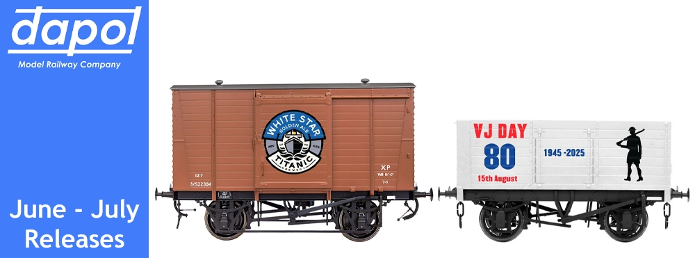 Dapol Upcoming O Scale Releases: June - July 2025