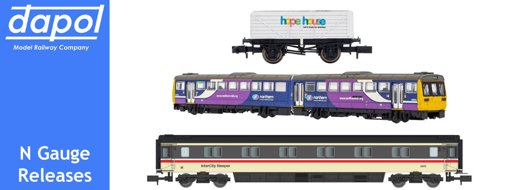Dapol Upcoming N Scale Releases:  September 2025