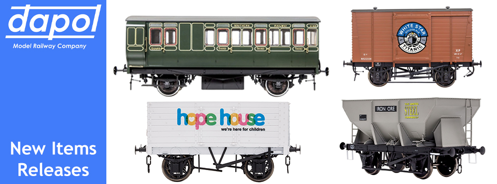 Dapol Upcoming O Scale Releases: September - October 2025