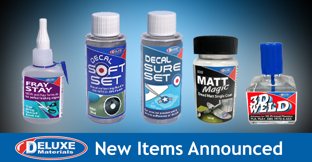 Deluxe Materials Announce New Products for 2026