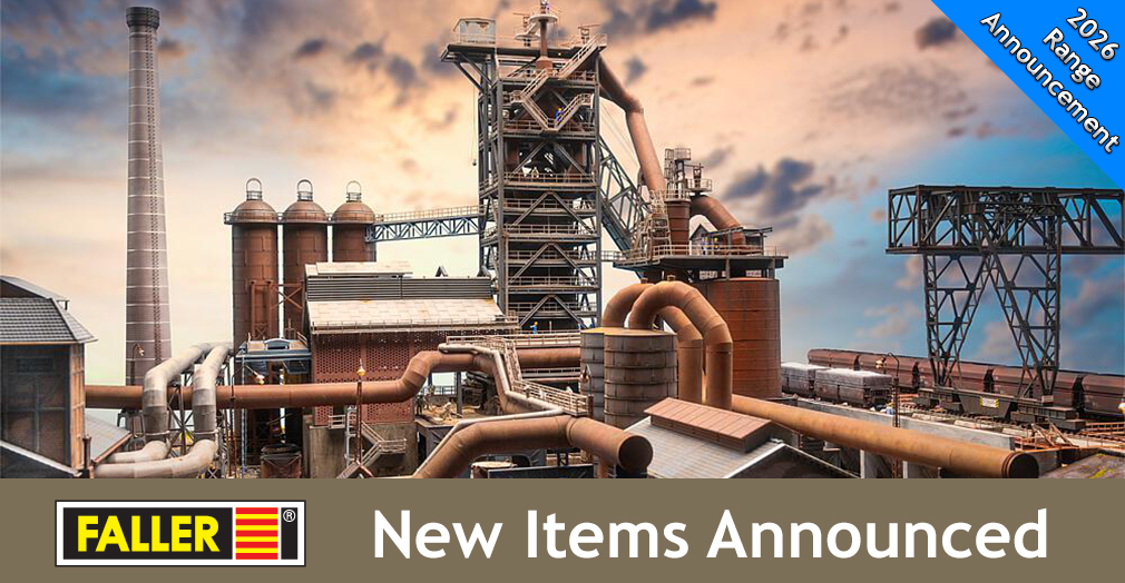 Faller 2026 HO Scale Range Announced | Gaugemaster