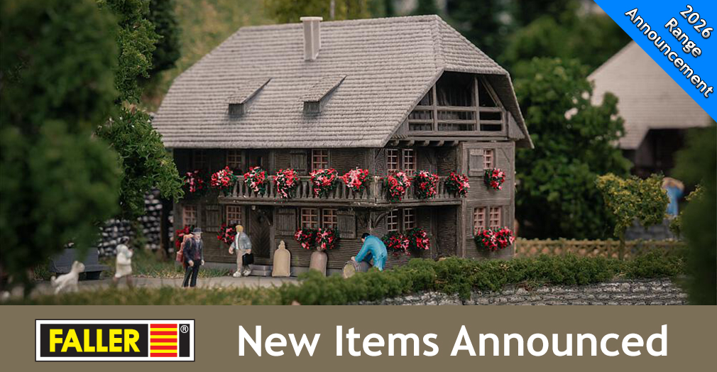 Faller 2026 N and Z Scale Ranges Announced