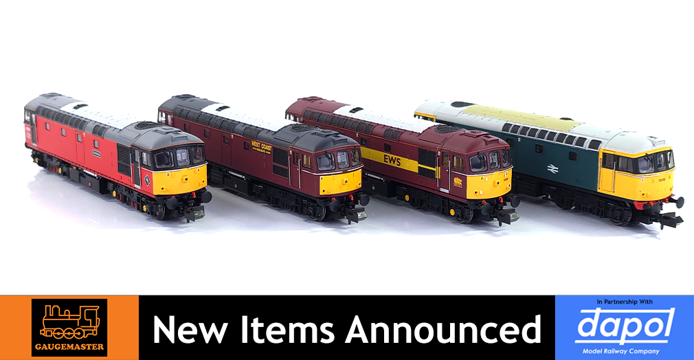 Gaugemaster Collection Class 33s have arrived!
