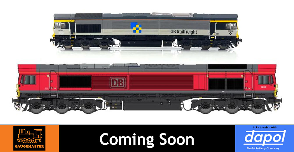 Gaugemaster Collection Class 66s Coming Soon