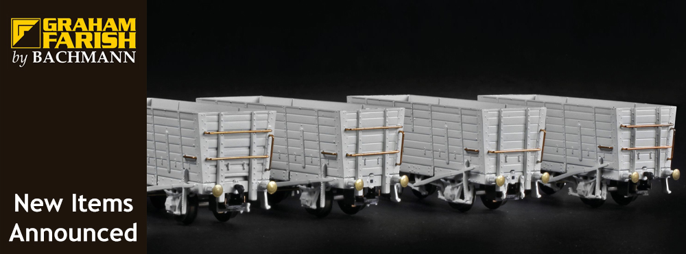 Graham Farish Announce New P7 and D12 Coal Hopper Wagons