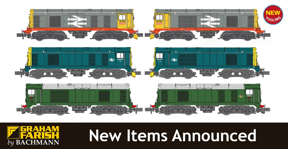 Graham Farish Announce New Class 20 Locomotives