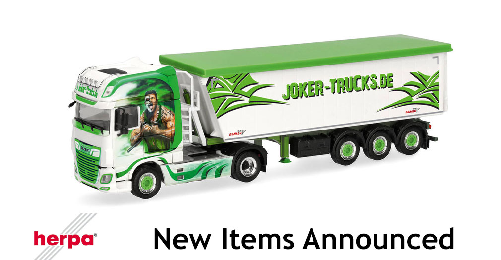 Herpa Vehicles Announcements: March 2026