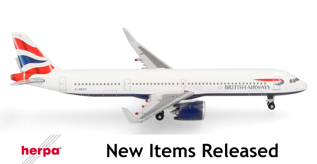 Herpa Aircraft Releases: April 2026