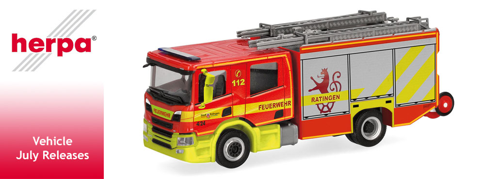 Herpa Vehicle Releases: July 2025