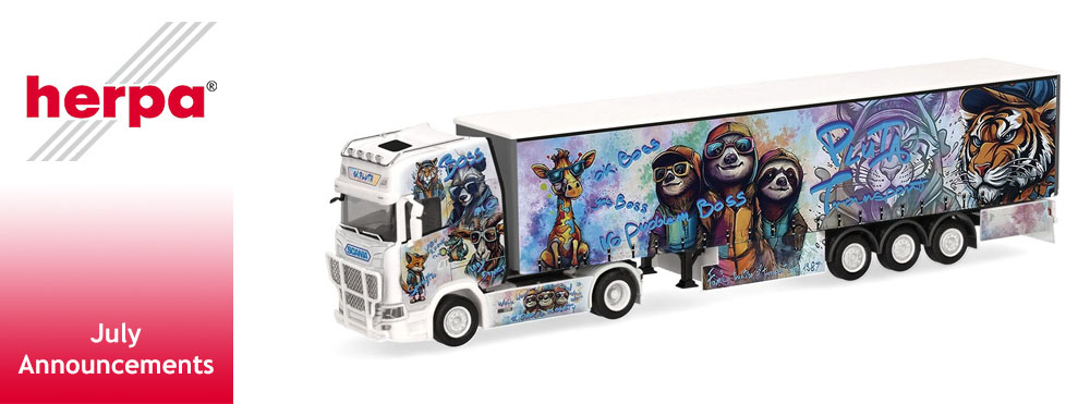 Herpa Vehicles Announcements: July 2025
