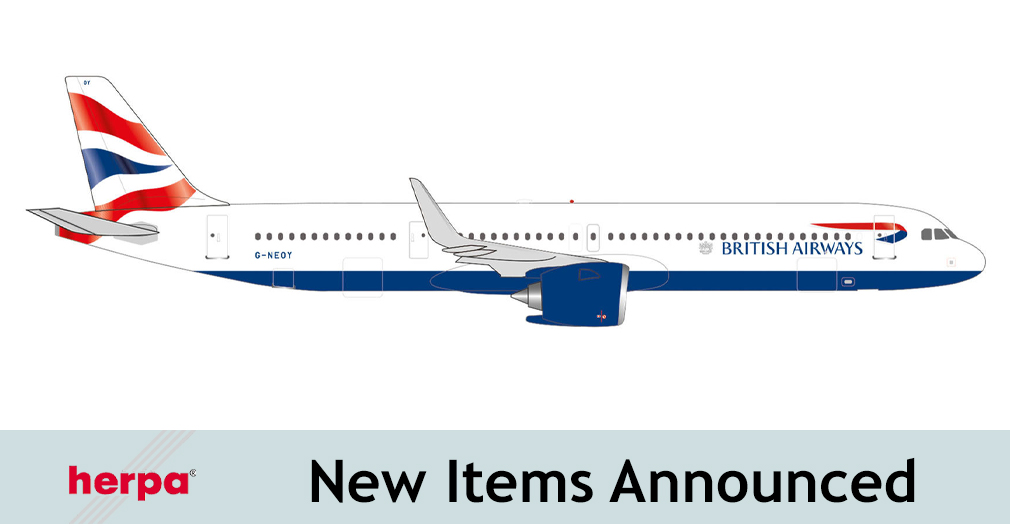 Herpa Wings Announcements: January 2026