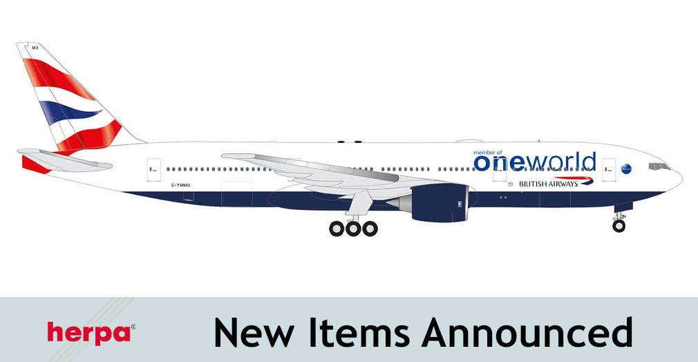 Herpa Wings New Items : March 2026