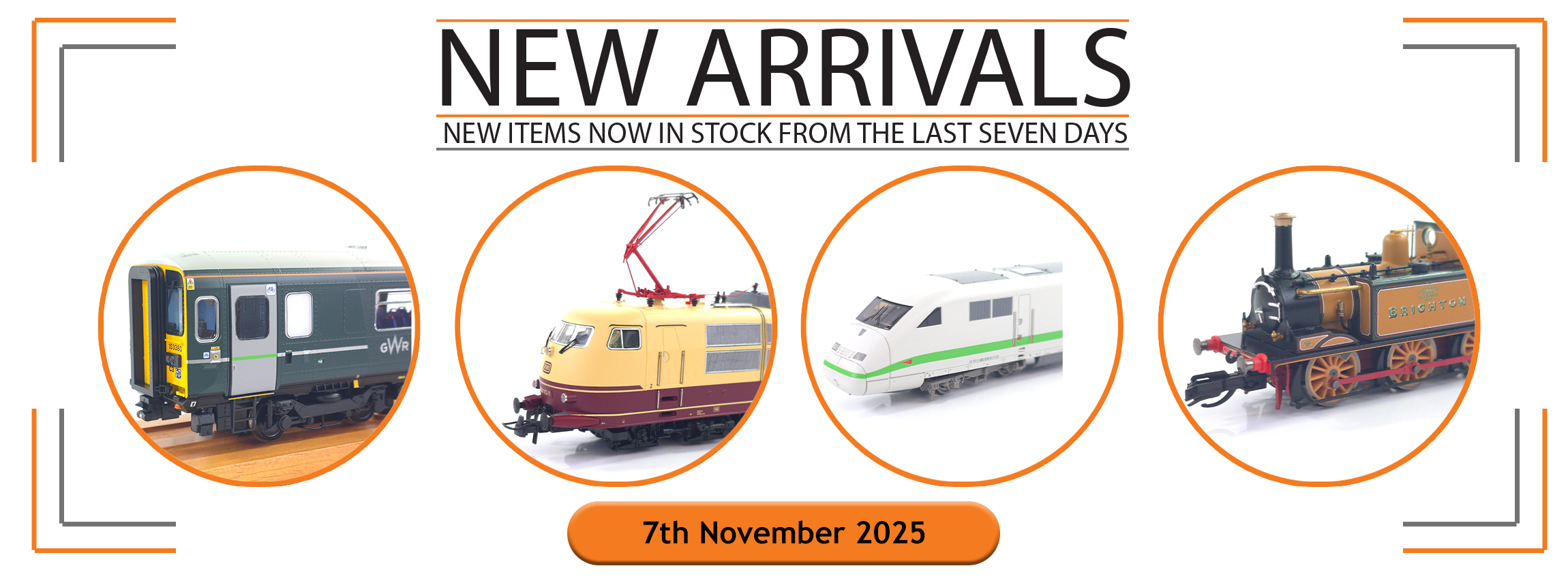 New Items Into Stock This Week: 7th November 2025