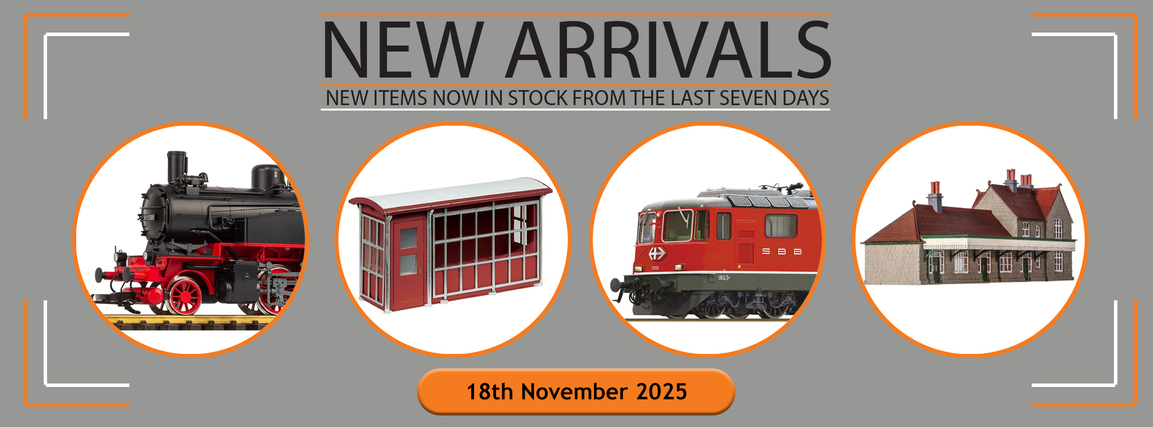 New Arrivals Into Stock This Week: 18th November 2025