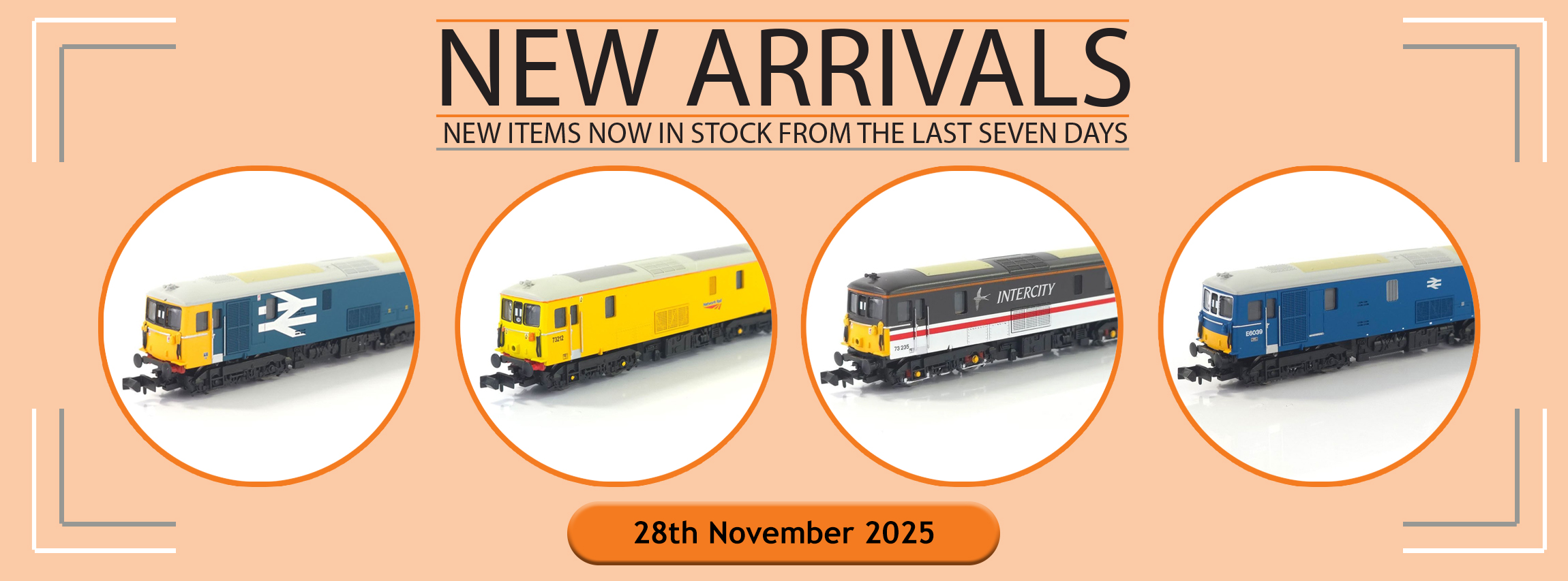 New Arrivals Into Stock This Week: 28th November 2025