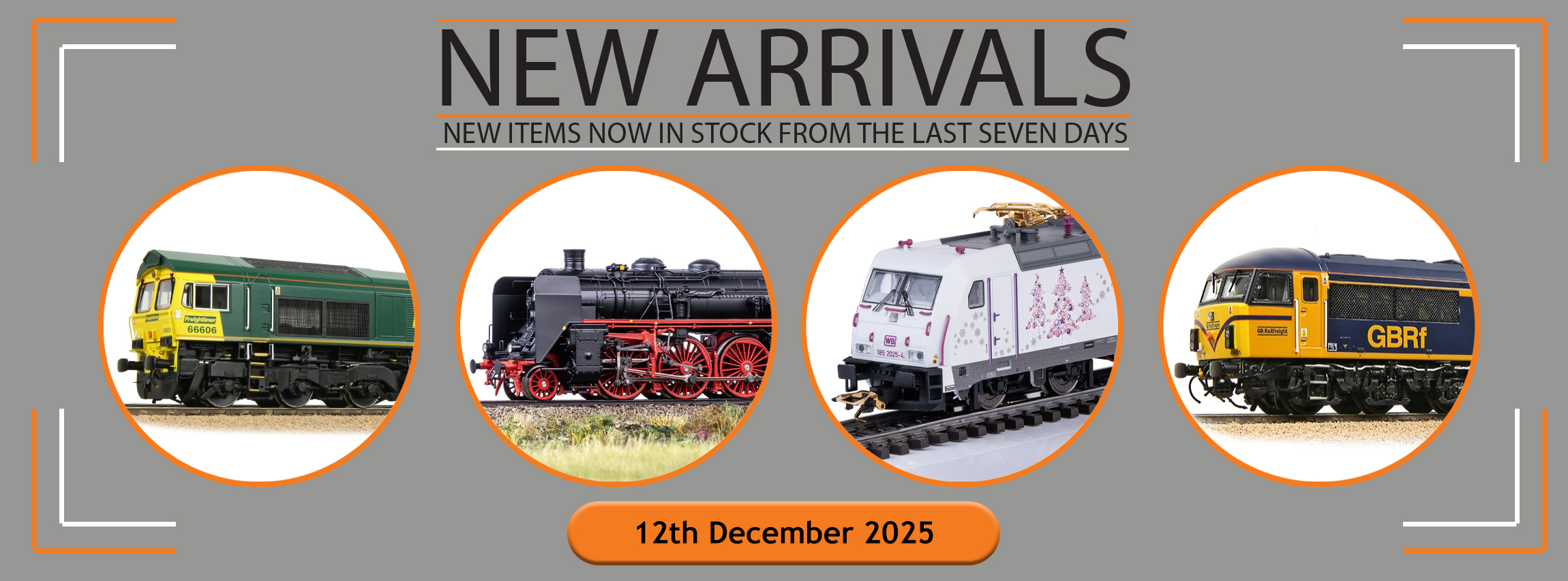 New Arrivals Into Stock This Week: 12th December 2025