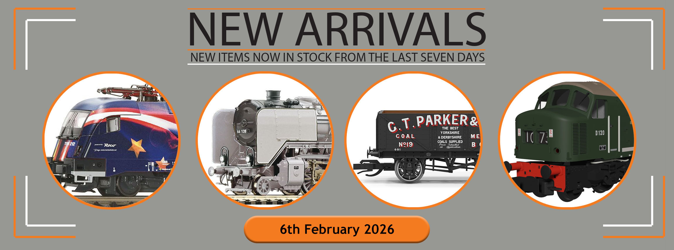 New Arrivals Into Stock This Week: 6th February 2026