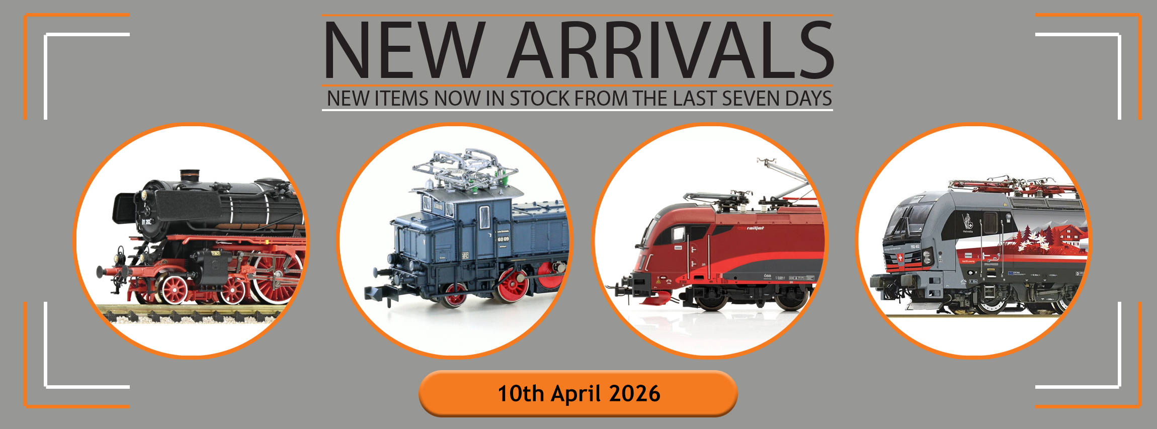 New Arrivals Into Stock This Week: 10th April 2026