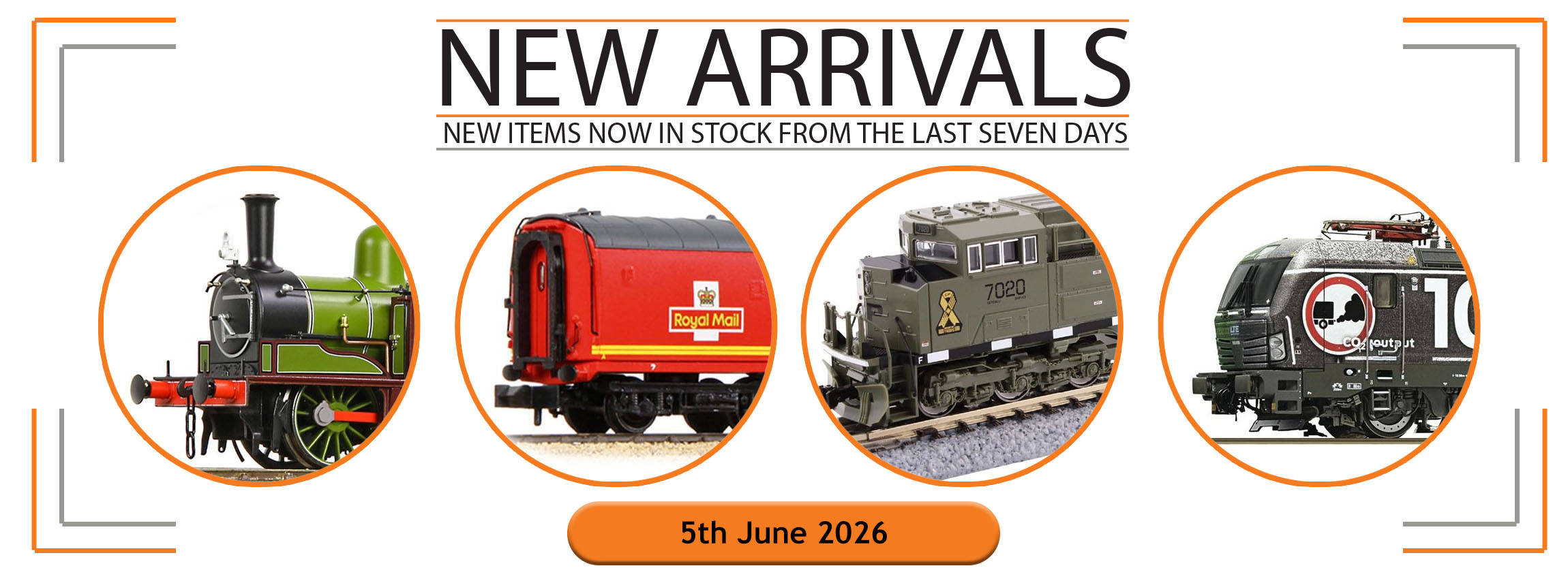 New Arrivals Into Stock: 5th June 2026