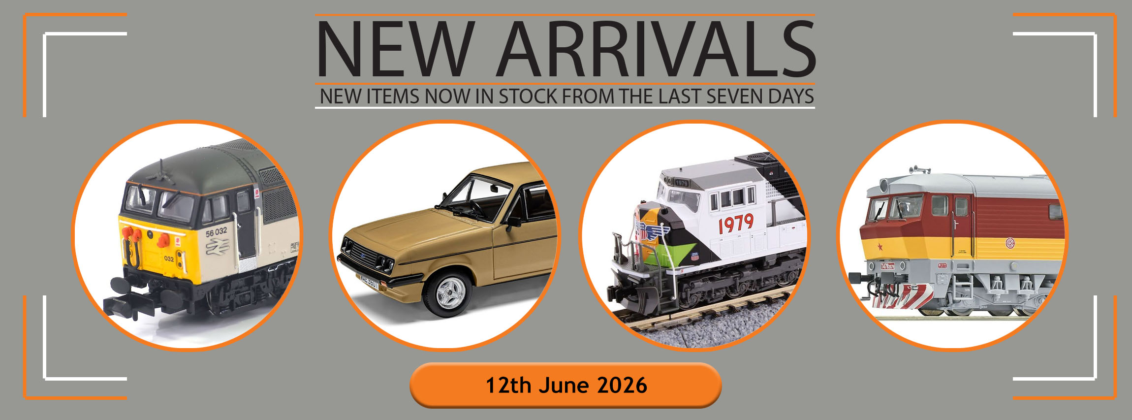 New Arrivals Into Stock: 12th June 2026