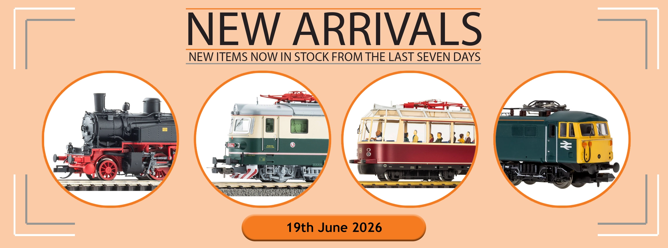 New Arrivals Into Stock: 19th June 2026