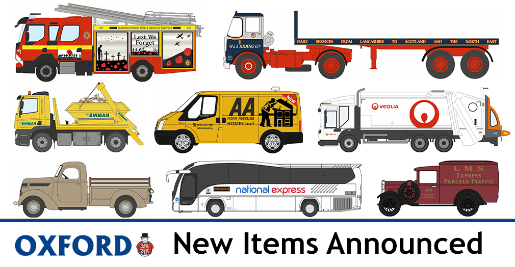 Oxford Diecast Announcements: July 2026