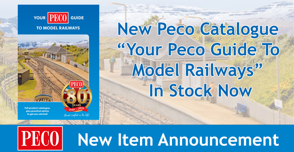 New Peco Catalogue In Stock Now!