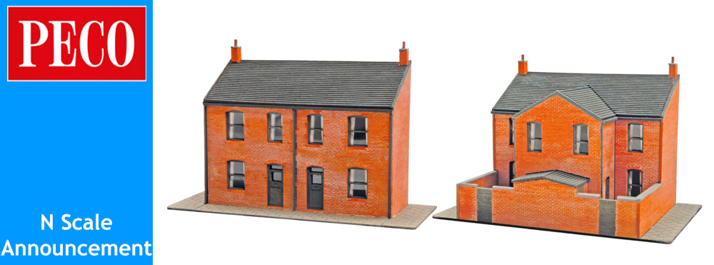 Peco Announce New N Scale Victorian Houses