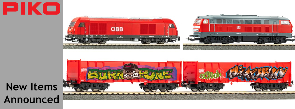 Piko Announce Two New Graffiti Starter Sets | Gaugemaster