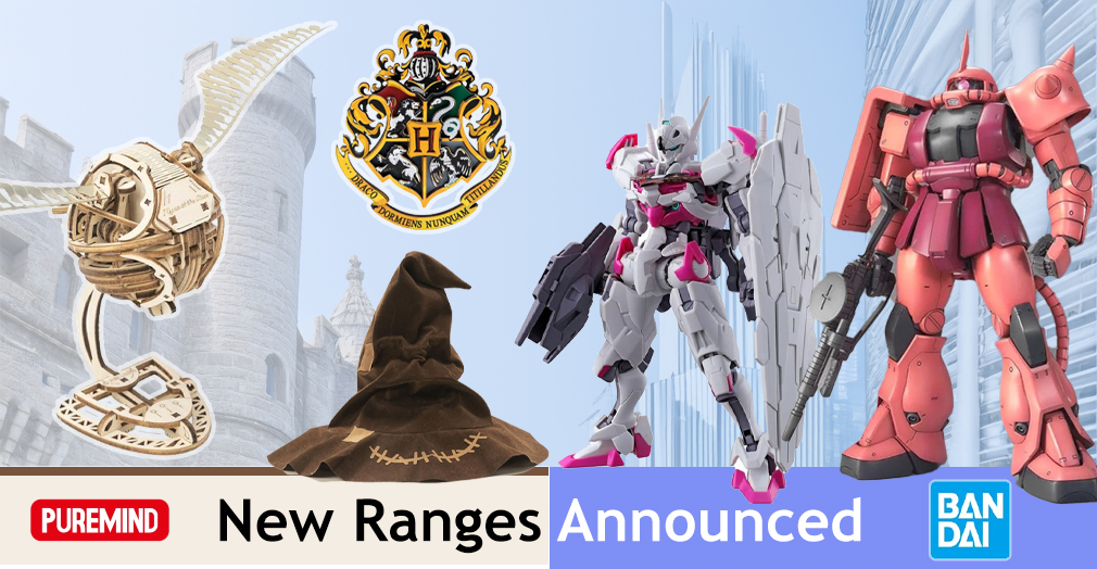 Harry Potter and Gundam Kits Come to Gaugemaster