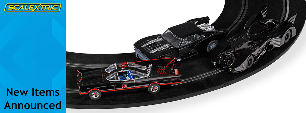 New Batman Three Pack from Scalextric