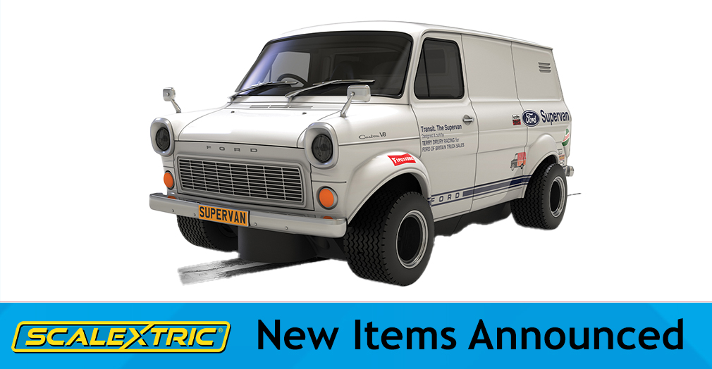 Scalextric Announce the Ford Supervan