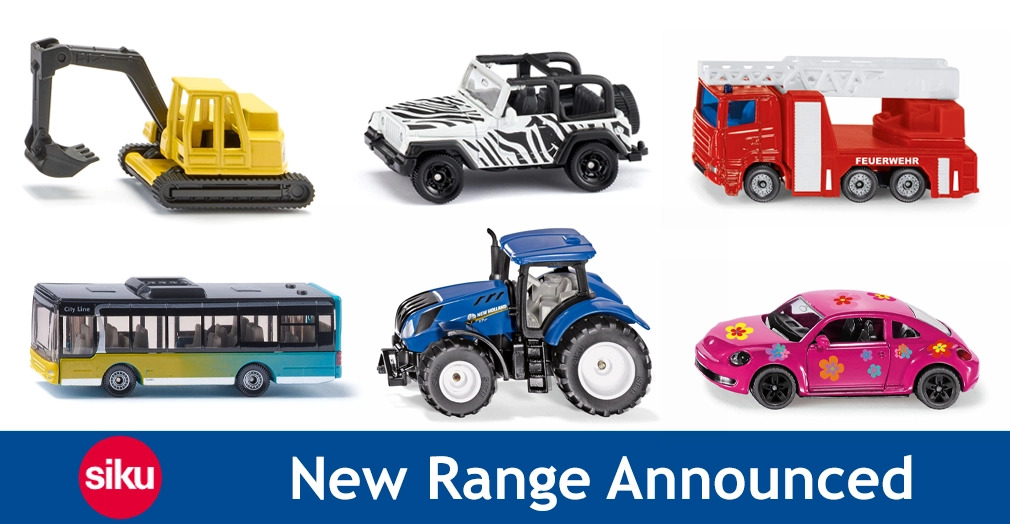 New Range In Stock Now: Siku Model Cars and Vehicles