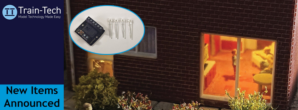 New House Lighting Effects Module from Train-Tech