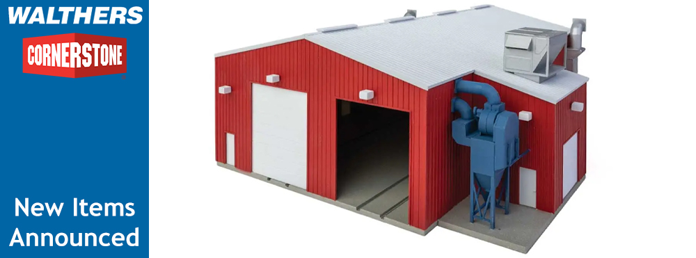 Walthers Announced New Cornerstone Paint Shop Kit