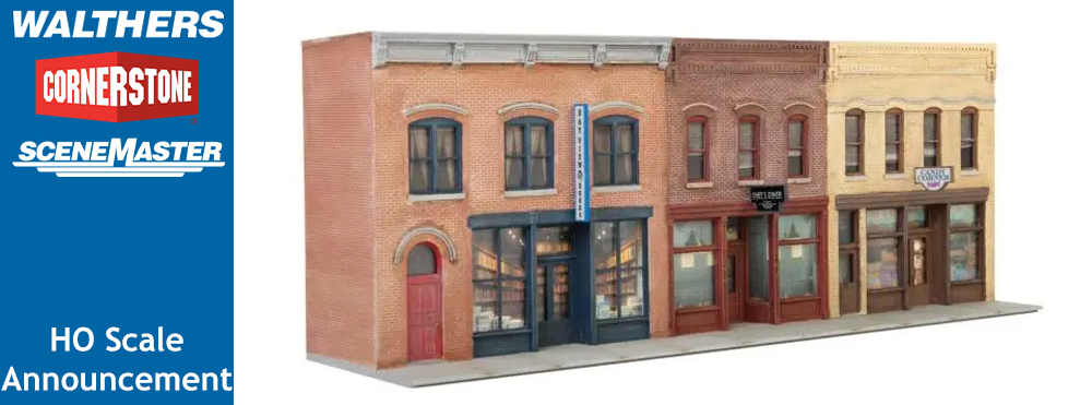 Walthers Cornerstone and Scenemaster Announcements: April 2025