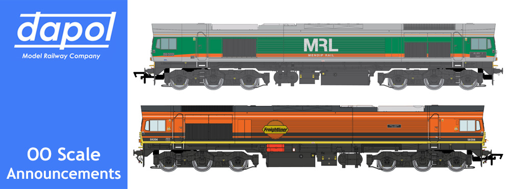 Dapol Announce New Class 59 Locomotives