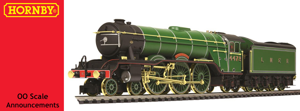 Limited Edition OO Scale Gold Plated Flying Scotsman Locomotives