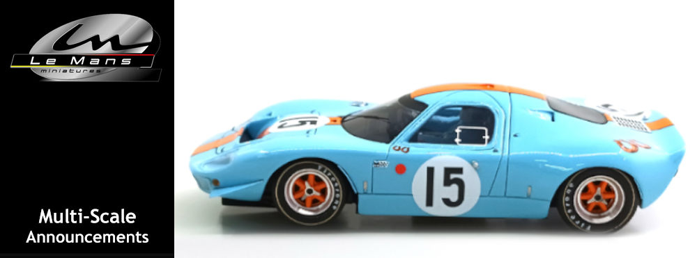 Le Mans Miniatures September Releases 