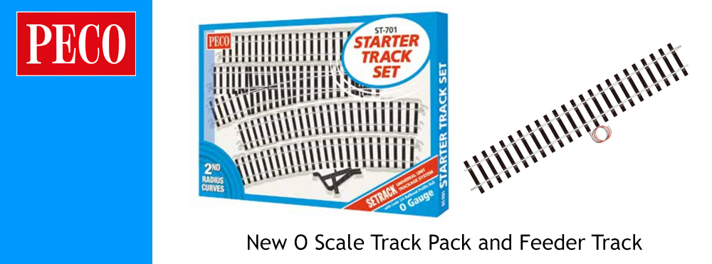 New Peco O Scale Track Set and Power Track