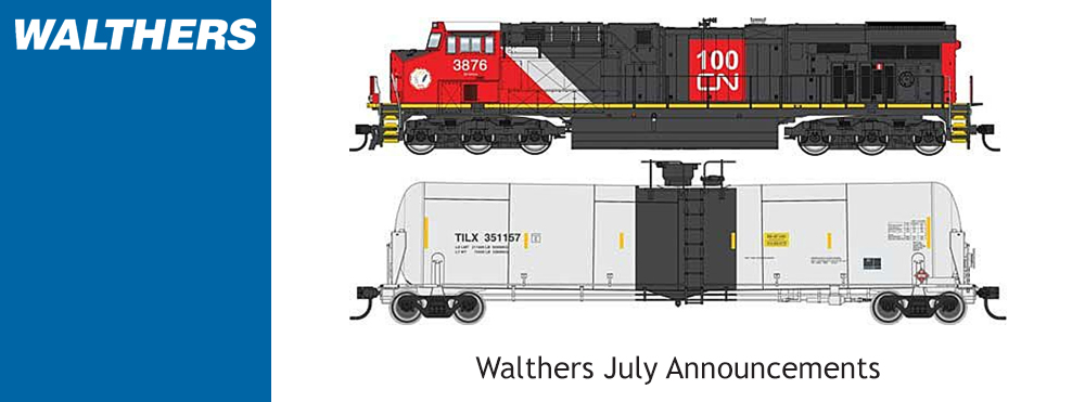 Walthers July 2022 Announcements