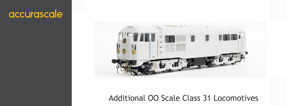  Additional Accurascale OO Scale Class 31 Locomotives 