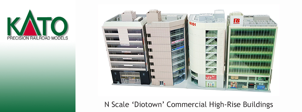 Kato N Scale Diotown High-Rise Commercial Buildings In Stock