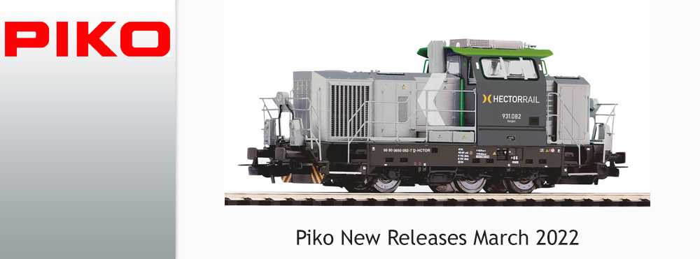 Piko New Releases March 2022