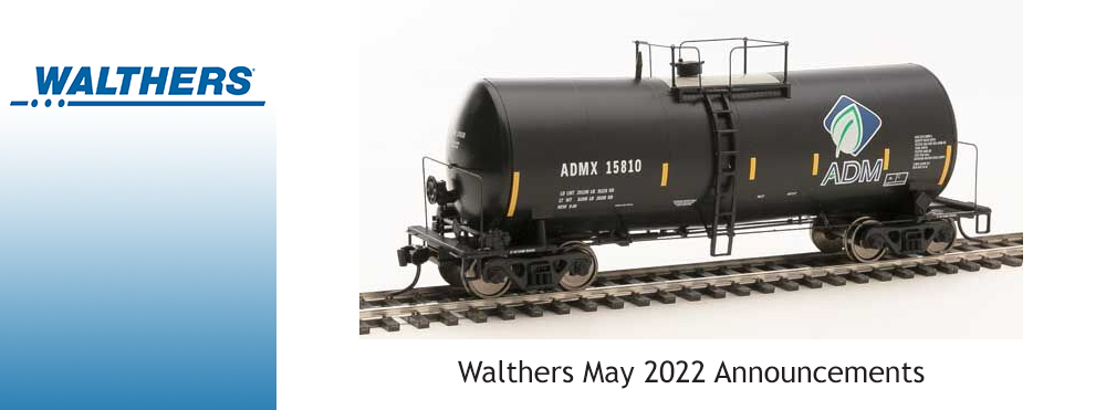Walthers May 2022 Announcements