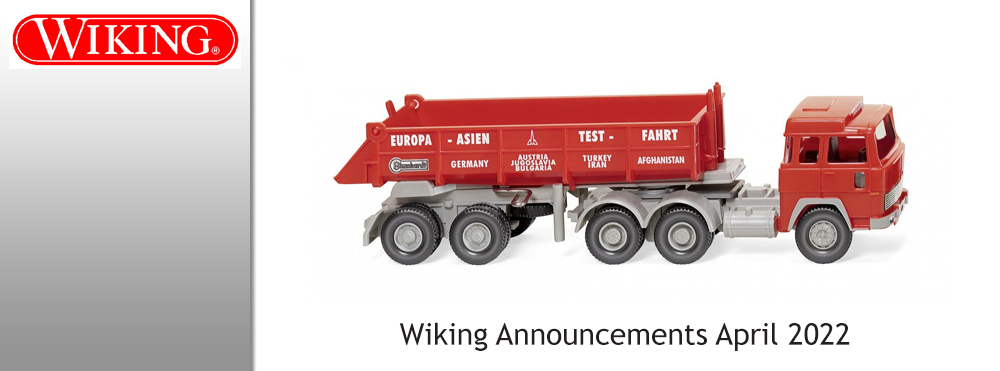 Wiking New Items April 2022