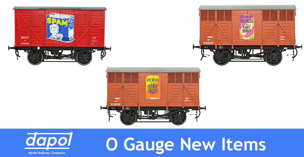 Dapol O Gauge New Items: May 2026